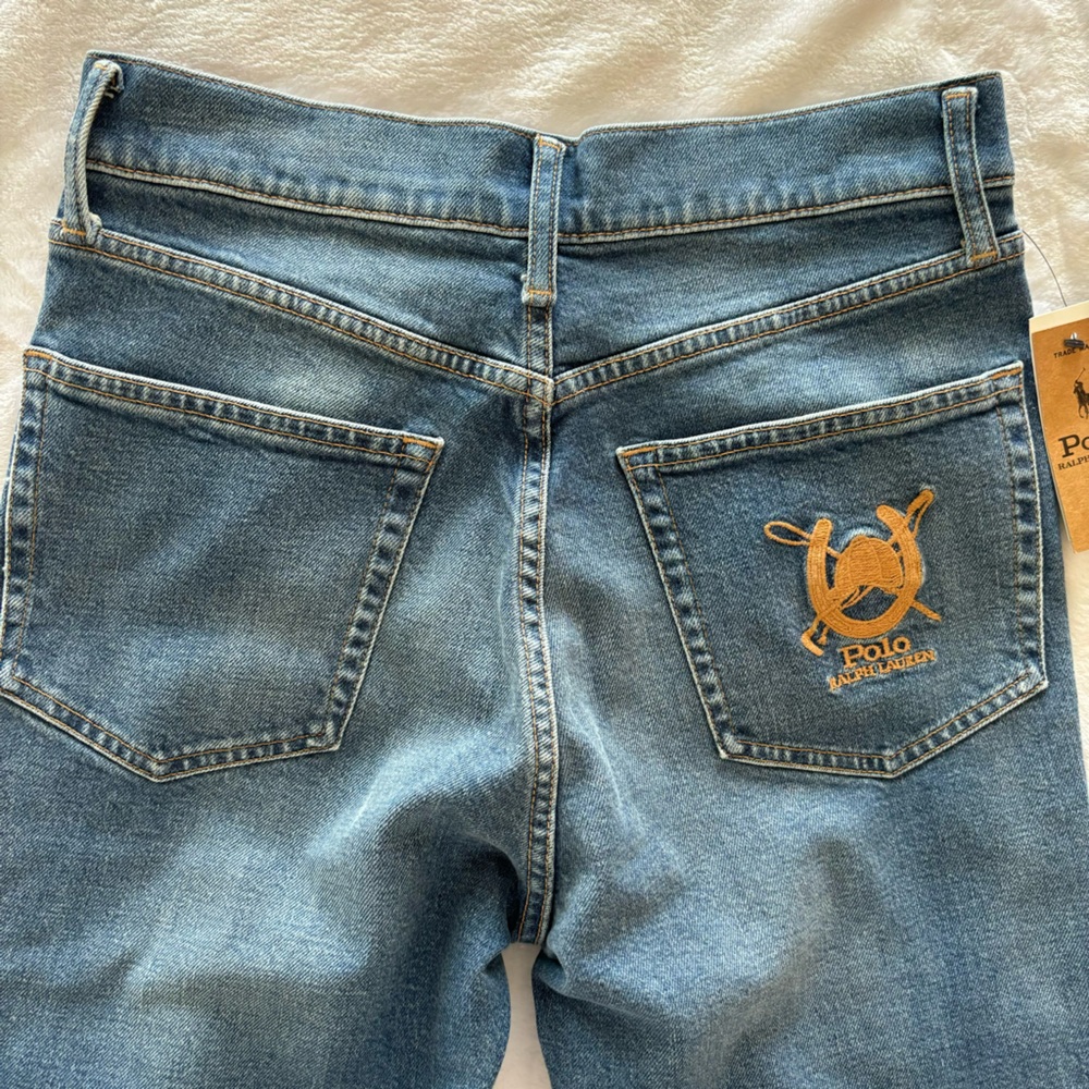 POLO RALPH LAUREN Retro High Waist Skinny Jodhpur-Style Jeans--28 - Picture 13 of 16